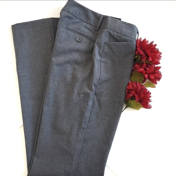 Harve Bernard Grey Dress Pants Sz 2 - Picture 2 of 8